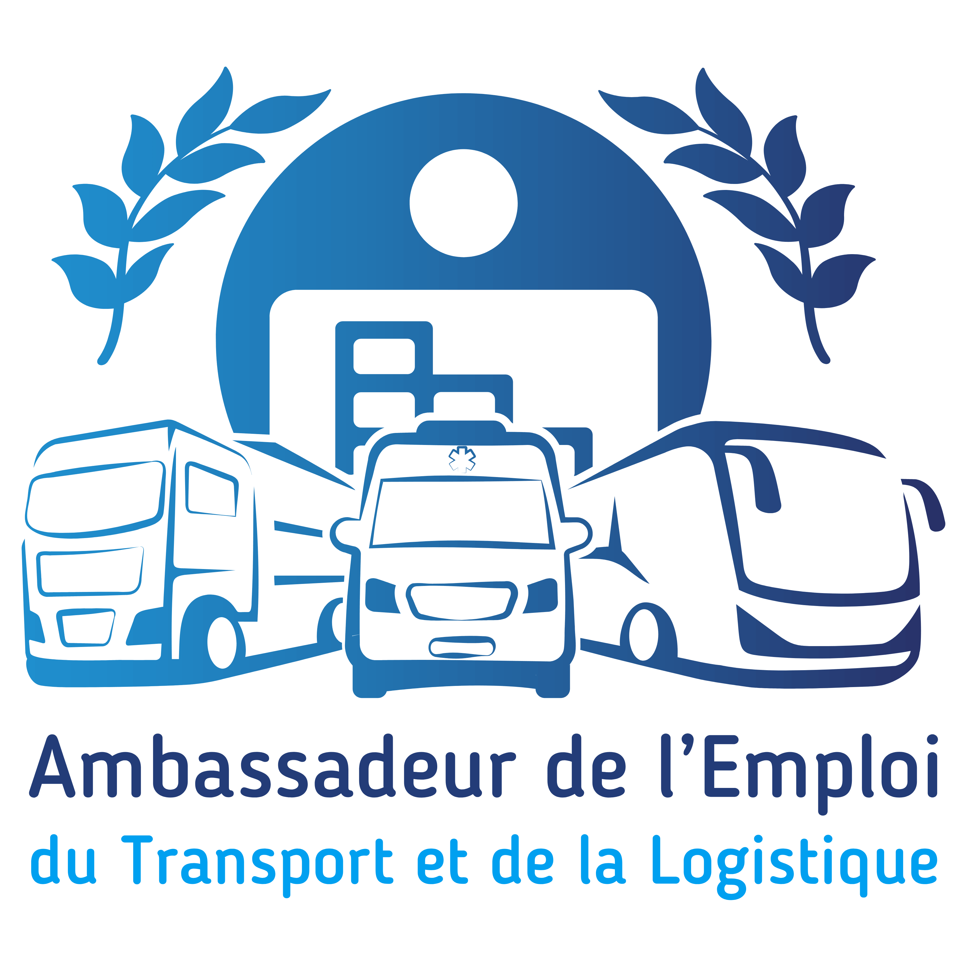 Logo ambassadeur de l'emploi du transport et de la logistique